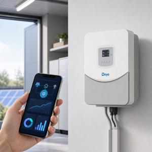 อินเวอร์เตอร์แบตเตอรี่พลังงานแสงอาทิตย์ Deye 6.6kW 48V พร้อมกำลังไฟฟ้าสูงสุด 200 เปอร์เซ็นต์ สำหรับสำรองไฟบ้าน - Product Image 5