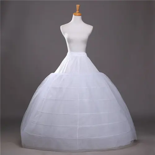 Top Verkoop Petticoat Voor Bruids Trouwjurk Onderrok Met Binnenvoering Trailing Tutu Rok Accessoires Leverancier