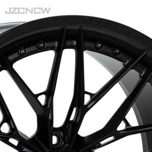 Jzcncw ล้ออะลูมิเนียมอัลลอยด์แบบสั่งทำใหม่5x12ขอบเคลือบคาร์บอน F30 0/112มม./G20/G22/F10/G30/W205-223 CLS 2ชิ้น5ปี - Product Image 2