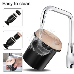 Masturbador masculino giratorio 2023, máquina de masturbación con textura realista 3D para hombre - Product Image 4