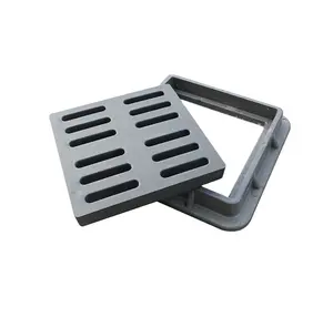 Hochleistungs-SMC-Fiberglas-Schacht abdeckungen FRP GFK Composite Road Drain Schacht abdeckung Wasser Regen Gully Rost