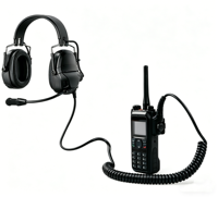 Casque de protection auditive sans fil étanche à réduction de bruit 85 dB avec transducteur dynamique pour utilisation en interphone unique en vol d'avion