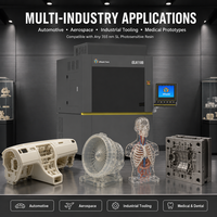 Imprimante 3D SLA industrielle grand format 1000x1000x600mm, machine de prototypage rapide pour pièces automobiles