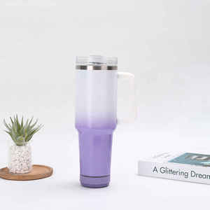 40oz Gradient Stainless Steel Leak-Proof <b>Large</b> Capacity Bluetooth Speaker Car <b>Cup</b> - Product Image 4