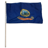 Nouveau drapeau imprimé de l'État d'Idaho, États-Unis, 3 x 5 pieds, 100 % polyester