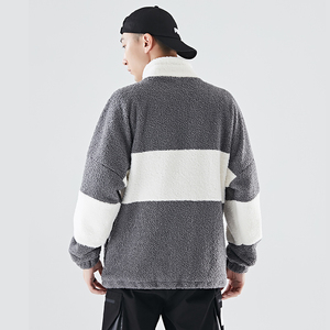 fabricante de china caliente guardián a prueba de viento de sherpa forrada chaqueta de invierno hombre sherpa chaqueta - Product Image 4