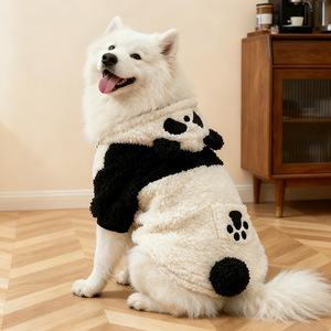 Ropa de Invierno para Perros, Gruesa y Cálida, Disfraz de Panda de Dos Patas para Perros Medianos y Grandes como Golden Retriever y Samoyed - Product Image 4