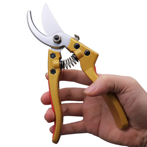 Lu Ban's Work Pruning Shears Stainless Steel Blade Butterfly Structure For Pruning Branches Manual Operation Plastic Handle - Product Image 3