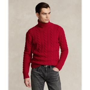 Suéter de <span class=keywords><strong>Cuello</strong></span> <span class=keywords><strong>Alto</strong></span> para <span class=keywords><strong>Hombre</strong></span>, Tejido Grueso de Lana, Resistente al Frío, de Primera Calidad, para Otoño e Invierno, Viajes y Actividades al Aire Libre - Product Image 4
