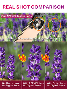 Kính Hiển Vi Bỏ Túi Kẹp Thông Dụng Ống Kính Macro APEXEL 100MM Cho Điện Thoại Di Động - Product Image 5