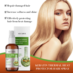 Spray <span class=keywords><strong>protecteur</strong></span> d'huile d'argan organique <span class=keywords><strong>thermique</strong></span> anti-frisottis de marque privée pour la protection <span class=keywords><strong>thermique</strong></span> des cheveux - Product Image 2