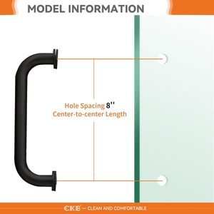 Barre d'appui de sécurité Huahu pour salle de bain, en acier inoxydable, antidérapante, pour toilettes et douche - Product Image 5