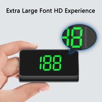 Universeller Digitaler Tachometer GPS HUD Auto-Head-up-Display mit Uhrfunktion Beliebtes Auto-Geschwindigkeitsmessgerät