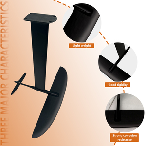 Hydrofoil de kitesurf JFS HPS 930 en carbone pour sports nautiques, planche de surf hydrofoil 1179 cm² 8 kg pour le downwind en mer, ailes de planche électronique - Product Image 4