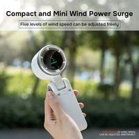 Ventilador de Techo Comercial Publicitario Holográfico 3D, Ventilador Centrífugo de Plástico para Celular, Color Rosa, 6000 CFM