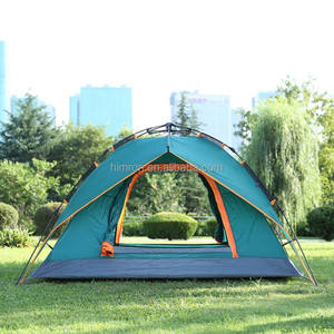 Carpa de Camping Impermeable y Resistente al Sol, de Apertura Automática Rápida, para 3-4 Personas, Portátil, de Gran Espacio, en 3 Colores - Product Image 2