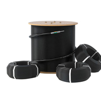 Cable Óptico Monomodo GYTA/S para Exteriores de 100m 500m, con Armadura Trenzada, 72 96 144 288 Hilos, Rollo Completo para Fibra Óptica
