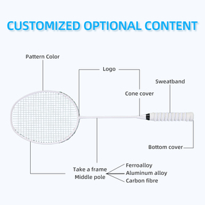 Vợt cầu lông chất lượng cao một mảnh dành cho người lớn và thanh thiếu niên, dùng cho thi đấu và tập luyện - Product Image 4
