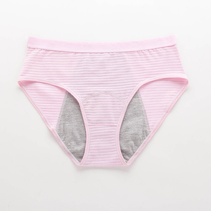 Culottes menstruelles pour femmes, taille haute, anti-fuites, absorbantes pour flux abondant, post-partum - Product Image 6