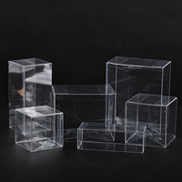 Boîte d'emballage en PVC transparent écologique en stock, avec couleur et épaisseur personnalisables, pour l'affichage de produits ménagers et pour animaux de compagnie