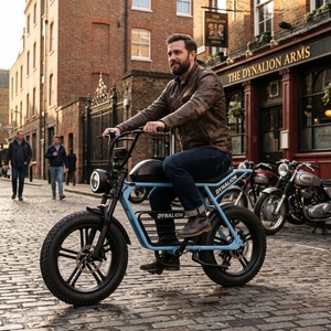 Bicicleta Eléctrica Todoterreno Resistente con Neumáticos Anchos Antideslizantes, Bicicleta Eléctrica Robusta para Explorar <span class=keywords><strong>Dunas</strong></span> de Arena - Product Image 6