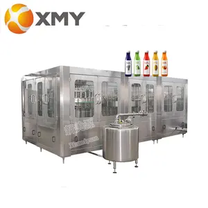 glass bottle beverage juice machine filling line capping making labeling manufacturing plant