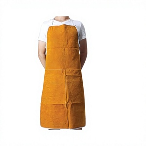 Premium Quality Heavy-Duty Cowhide Split Leather Industrial Apron Spark Heat Resistant Welding Safe for Work Other Industrial - Product Image 1