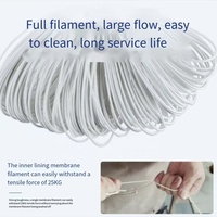 Purificateur d'eau d'ultrafiltration en acier inoxydable pour toute la maison-Cartouche lavable en PVDF, pré-filtre à grand débit pour eau boueuse rurale