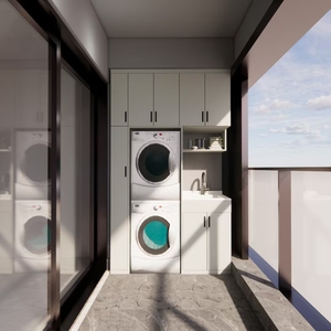 Diseño moderno de aleación de aluminio de acero inoxidable <span class=keywords><strong>lavadora</strong></span> gabinete espejo resistente al agua para el hogar Hotel baño para Cocina - Product Image 2