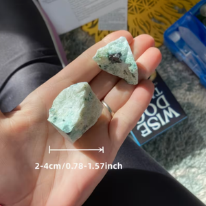 Piedra Natural de Fénix Azul en Bruto, Especímenes Minerales de Cristal sin Procesar, Fragmentos de Malaquita y <span class=keywords><strong>Crisocola</strong></span> para Sanación con Feng Shui - Product Image 4