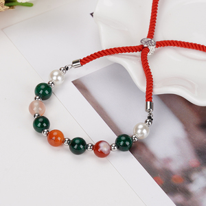 Tay Đan Yoga Hạt Đá Vòng Đeo Tay Cuộc Sống Cây Bện Vòng Đeo Tay Cho Phụ Nữ Người Đàn Ông Đồ Trang Sức Quà Tặng S475 - Product Image 4