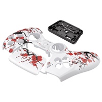 EXtremeRate LUNA coque avant de remplacement pour manette de jeu personnalisée redessinée pour plaque frontale de contrôleur PS5 avec couvercle de pavé tactile