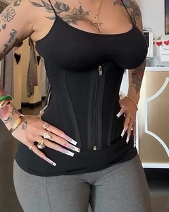 Faja Reductora de Cintura para Mujer, Faja Moldeadora con Cierre, Control de Abdomen, Moldea la Figura en Forma de Reloj de Arena - Product Image 6