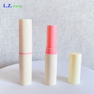Paquete LZ gran oferta 3,5g colorido DIY cosmético redondo plástico bálsamo labial contenedores Etiqueta Privada bálsamo labial tubos vacíos - Product Image 2