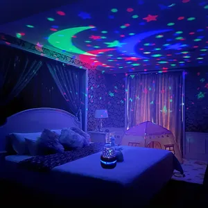 Smart Home Northern <b>Lights</b> Starry <b>Projector</b> LED with Remote Control USB a Variety of Styles for Home Bedroom Party Decor - Product Image 5