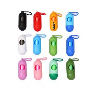 Distributeur de sacs à déjections canines mignon et pratique - Sacs à déjections pour animaux de compagnie portables pour un nettoyage en déplacement - Product Image 1