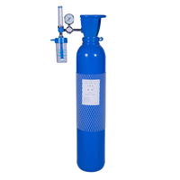 Bouteille de gaz oxygène haute pression sans soudure 150-200 bars pour hôpital, clinique et soins à domicile