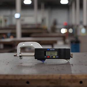 Medidor de espessura plástico digital com display LCD e bateria (TA206) - Product Image 3