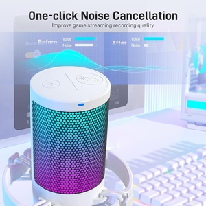 Professional AmpliGame Mic Live Streaming Condenser Desktop RGB Gaming USB Recording Studio <b>Microphone</b> - Product Image 3