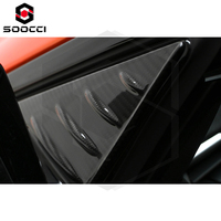 Spoiler latéral en fibre de carbone sèche pour vitres, garniture triangulaire pour BMW G80 G81 M3 G82 G83 M4 G87 M2, couvre-miroir, pièces automobiles