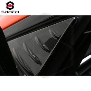 M2 M3 M4 serat karbon kering Spoiler jendela samping segitiga Trim untuk BMW G80 G81 M3 G82 G83 M4 G87 M2 Spoiler cermin penutup bagian otomatis - Product Image 6