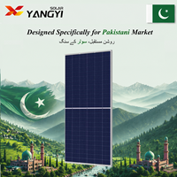 Panneau solaire bifacial HJT Yangyi 450W-740W, haute efficacité 23,83%, mono PERC demi-cellules, certifié TUV, stock Pakistan