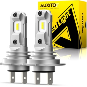 Ampoule de phare LED Auxito H7, mini taille, 6000K blanc, 8 puces CSP, super lumineuse, sans ventilateur, feux antibrouillard, remplacement d'ampoule halogène - Product Image 2