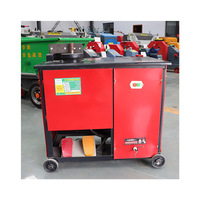 Cintreuse automatique de fer à béton GF20 GF28 GF32 GF36 16-40mm, machine à cintrer les anneaux en acier ondulé CNC avec moteur