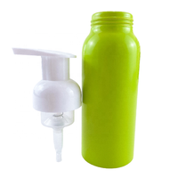 Bouteille vide en mousse d'aluminium de couleur personnalisée avec pompe à mousse pour cheveux-Capuchon à vis cosmétique pour soins personnels Huile essentielle et parfum