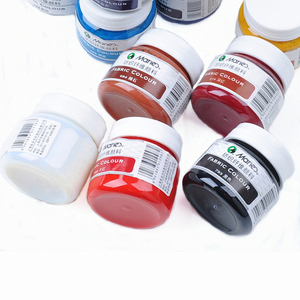 Pigment textile en flacon individuel de 50 ml, peinture imperméable à l'eau pour peinture à la main, bricolage - Product Image 2
