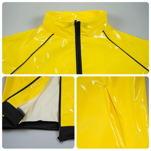 <span class=keywords><strong>Costume</strong></span> de <span class=keywords><strong>cosplay</strong></span> d'Halloween, tenue rétro disco en cuir verni brillant pour les personnages d'anime et de <span class=keywords><strong>manga</strong></span>, vêtements de scène unisexes pour adultes, marque Huayi - Product Image 3