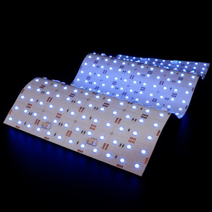 Panel de Luz LED Ultrafino <span class=keywords><strong>METALUX</strong></span> 288LED 5050 RGBW, 6 LED, Cortable, Flexible, para Uso en Interiores, Panel LED Personalizado WST01 - Product Image 1