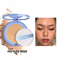 Poudre de Maquillage Fixatrice en Gros, Compacte, Mate, Imperméable pour le Visage