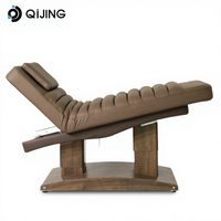 Meilleur prix 4 moteurs lit de beauté électrique inclinable table de massage lit de massage de luxe lit de spa facial pour cils incurvés